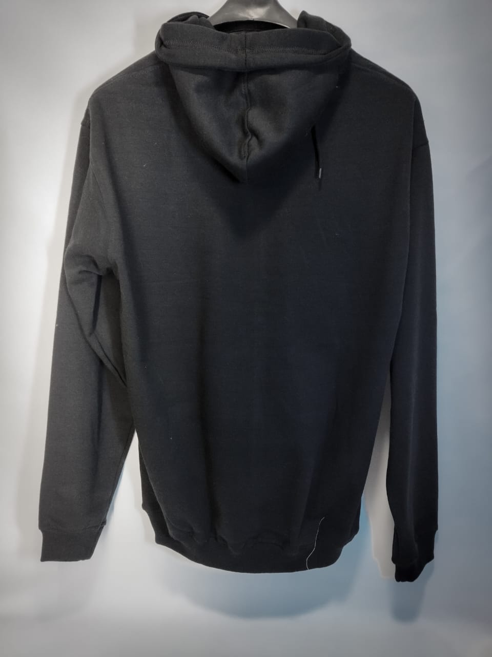 PREMIUM BLACK HOODIE with SIDE POCKETS