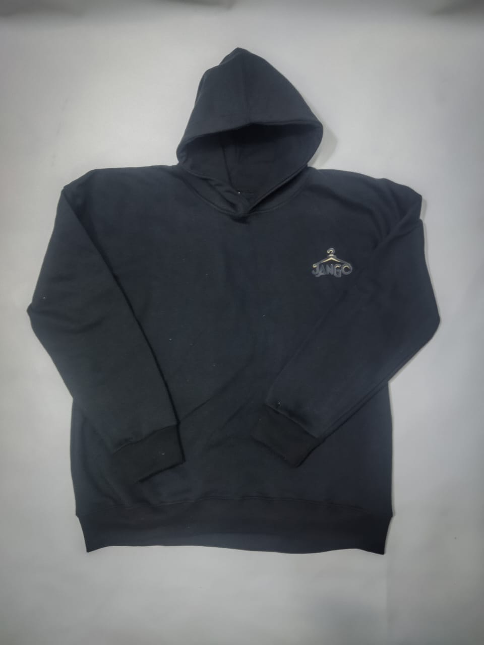 PREMIUM BLACK HOODIE with SIDE POCKETS